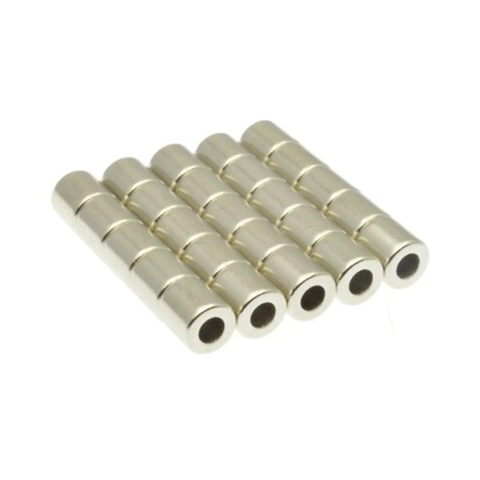 High Performance Hollow Cup Neodymium Cylinder Magnet factory
